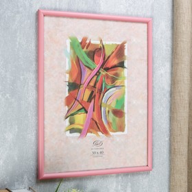 

Фоторамка "Розовая" пластик 30х40 см