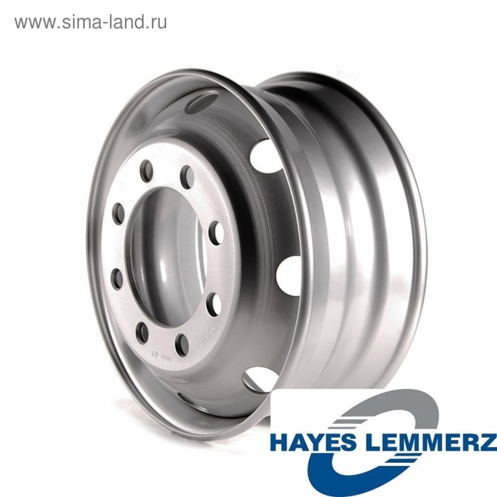 

Диск грузовой Lemmerz B19DS44,4 8.25x22.5 8x285 ET150.5 d221 Silver