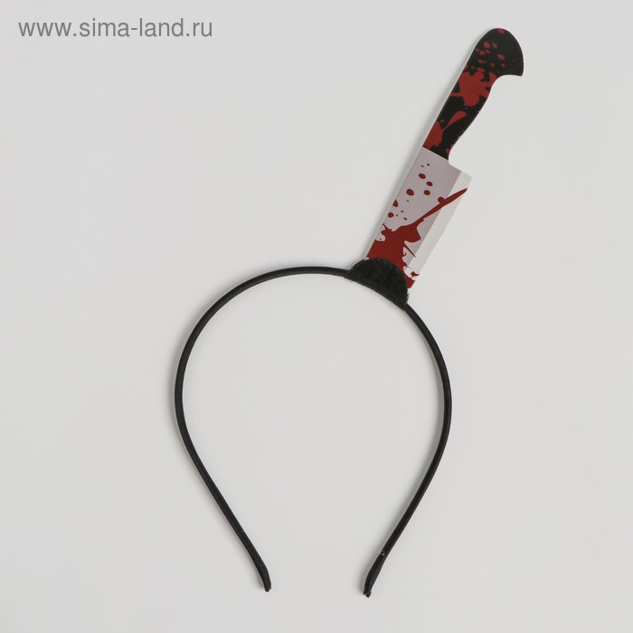 цена Карнавальный ободок «Нож»
