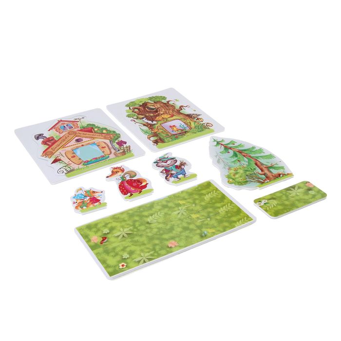 Кукольный театр на столе "Кот, петух и лиса"