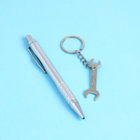 Набор подарочный 2в1 (ручка, брелок гаечный ключ) Ош