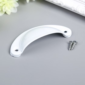

Ручка для шкатулки с шурупом, белая 3,5х8 см