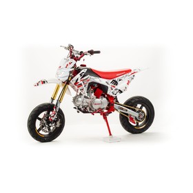 

Питбайк MotoLand CRF125 SM, 125см3, красный