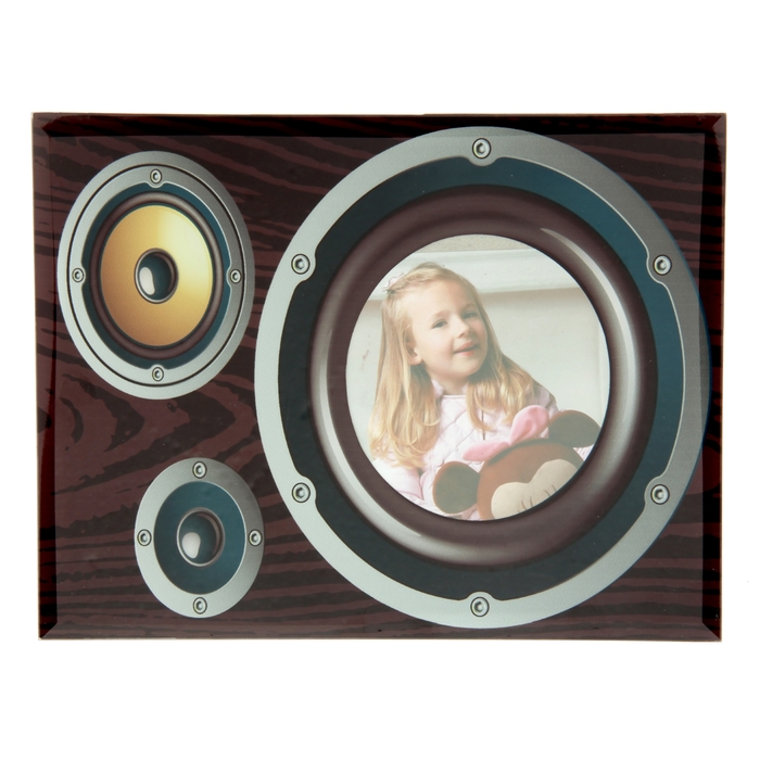 Фоторамка "Динамик" для фото 10х10 см, МИКС