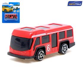 Автобус «Городской», масштаб 1:64, цвета МИКС Ош