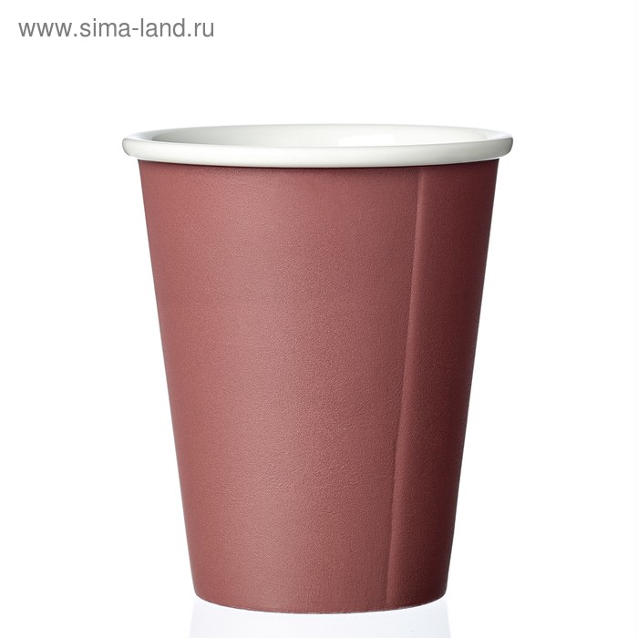 Чайный стакан VIVA Scandinavia Laurа, 200 мл, цвет бордо чайный стакан infusion 230 мл 9 2х8 5 см v70714 viva scandinavia