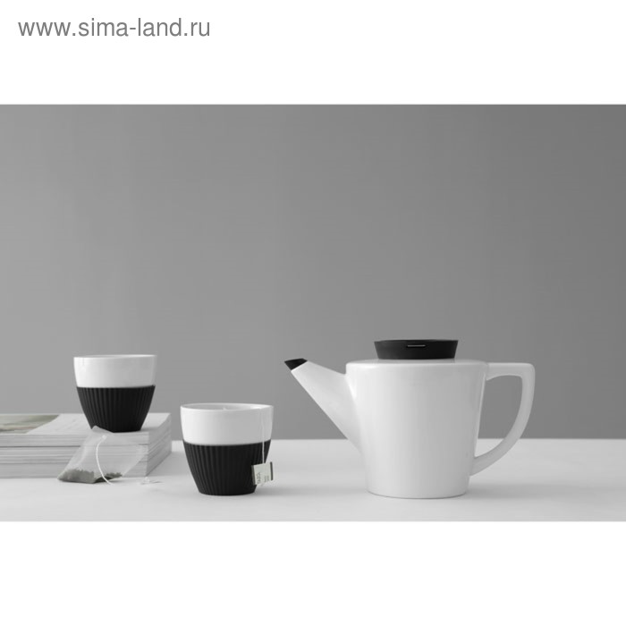 Чайный набор VIVA Scandinavia Infusion, 1.2 л/300 мл, 3 предмета, цвет чёрный