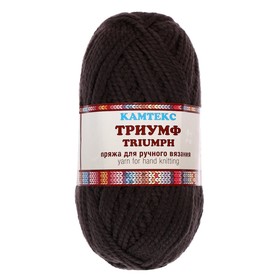 

Пряжа "Триумф" 20% шерсть, 80% акрил 100м/100гр (137 маренго)