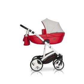 

Коляска 2 в 1 Riko Basic Aicon, цвет 04 серый-красный
