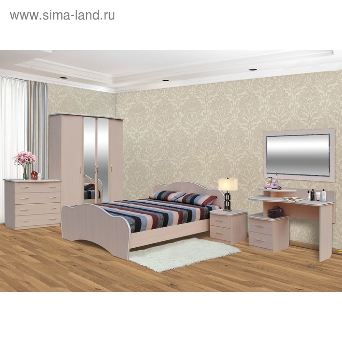 

Комод «Анжелика», 4 ящика, 895 × 570 × 920 мм, цвет дуб