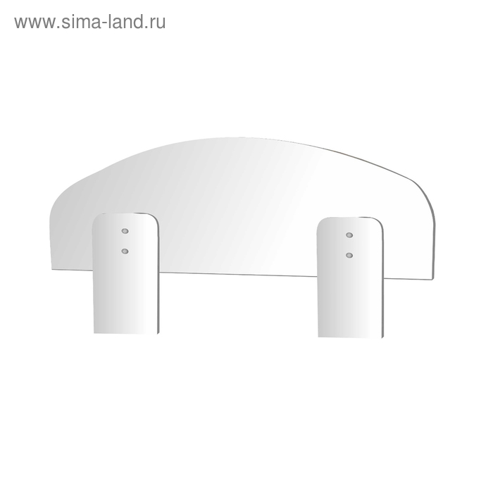 Универсальное ограждение для кровати, 700 × 48 × 220 мм, цвет белый