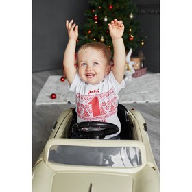 

Футболка Крошка Я "Мой первый Новый Год", белый, р.22, рост 62-68