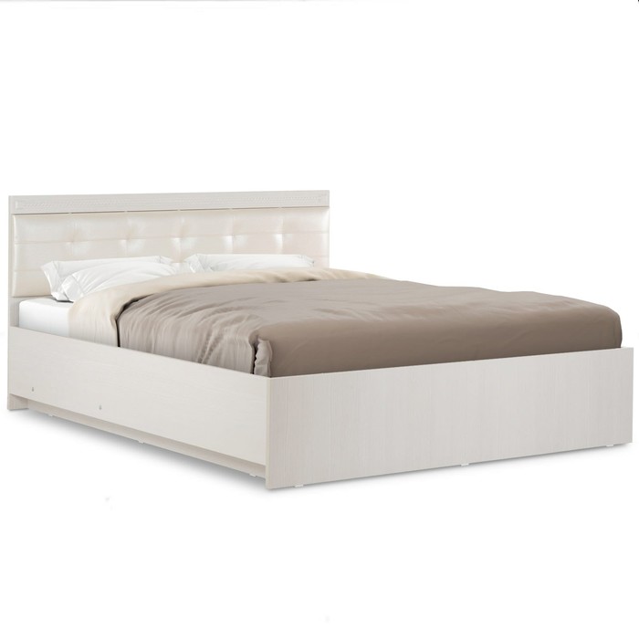 Кровать «Азалия 14» с ПМ, 1400 × 2000, цвет бодега белая кровать азалия 18 с пм 1800х2000 цвет бодега белая