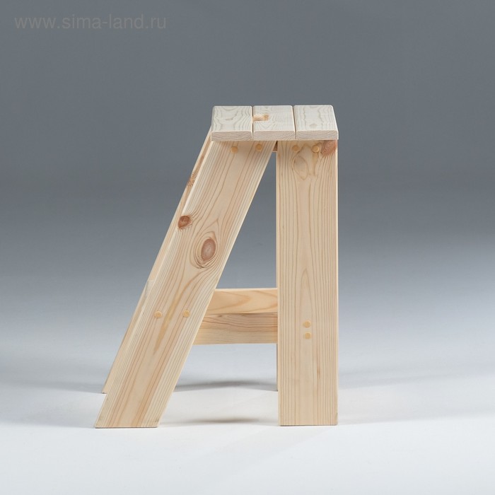фото Табурет-стремянка, 40×40×50см, из хвои добропаровъ