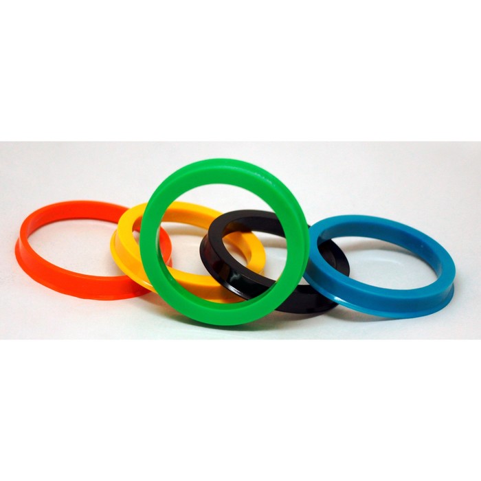 Пластиковое центровочное кольцо ВСМПО, КУМЗ 72,6-54,1, цвет МИКС