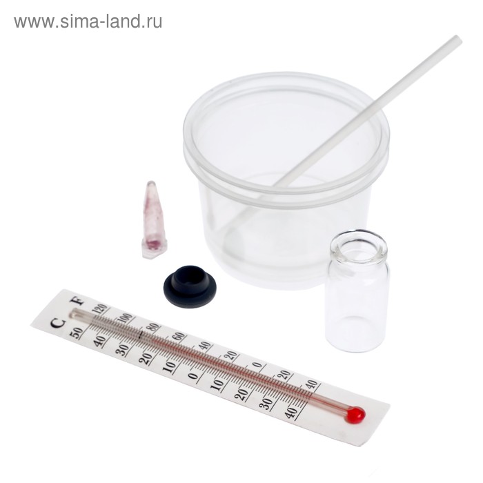 

Набор для опытов «Термометр», в пакете
