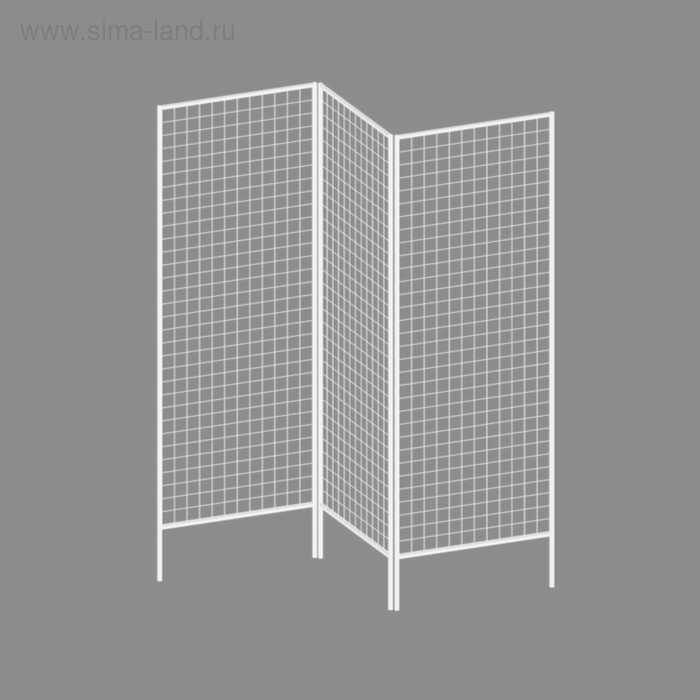 

Стенд ширма 3-х секционный 2230х630мм, цвет белый