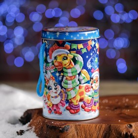 

Подарочная коробка "Зимний зоопарк", цилиндр, 8,5 х 8,5 х 13,1 см