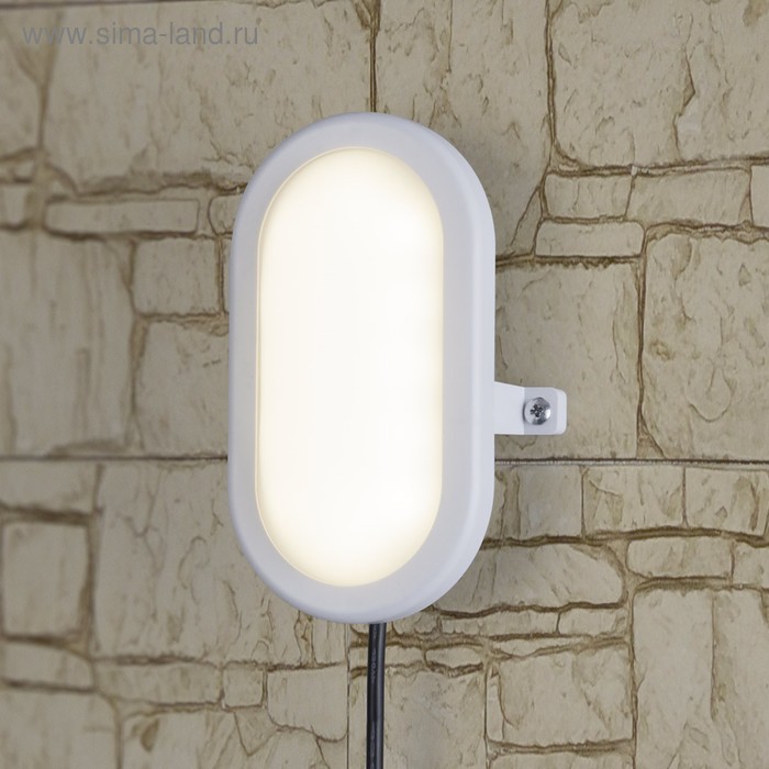 Светильник светодиодный LTB0102D, 6 Вт, 4000К, LED, цвет белый, IP54