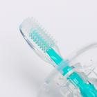 Зубная щеточка-прорезыватель Uviton «Первые зубки», цвет бирюзовый - Фото 2