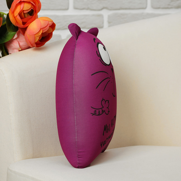 Мягкая игрушка-антистресс "Мы, коты, честнейшие существа"