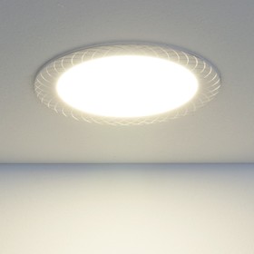 

Светильник светодиодный DLR005, 12 Вт, 4200К, LED, цвет белый, d=170мм