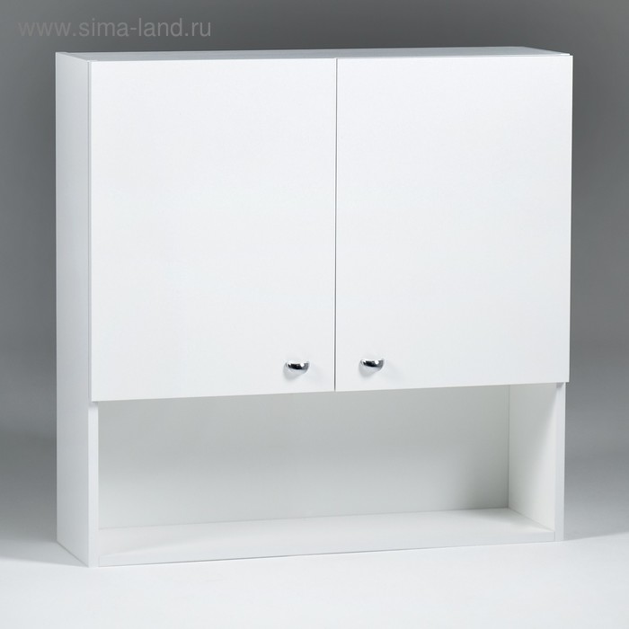 Шкаф для ванной комнаты Вега 8004 белый, 80 х 24 х 80 см