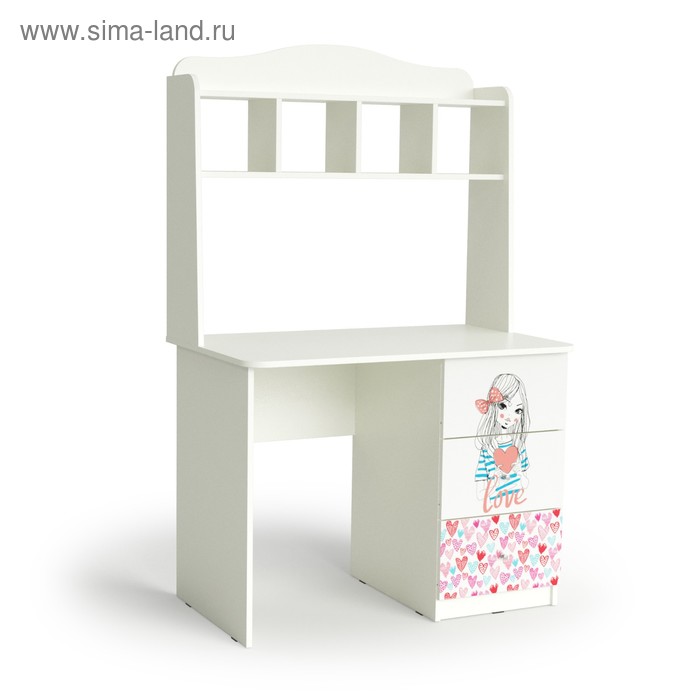 

Стол письменный Fashion, 1000х600х1580, Белый