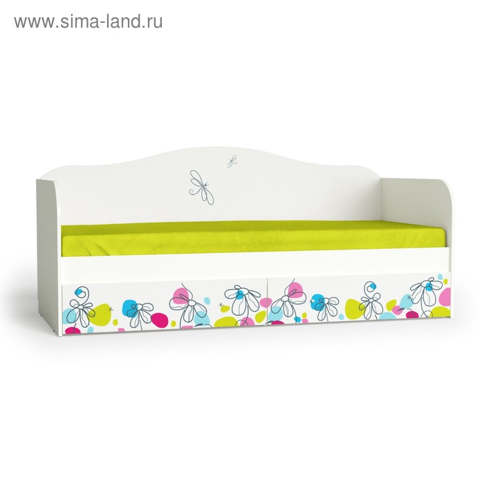 

Кровать-софа Flowers, 1940х850х850, Белый