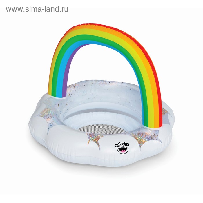Круг надувной детский BigMouth Rainbow
