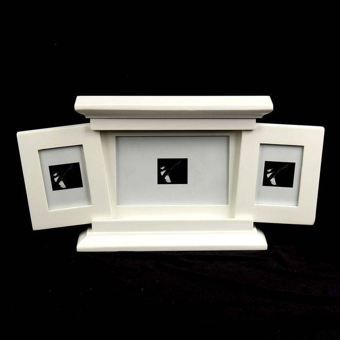 Фоторамка на 3 фото 6,5х9 см, 10х15 см "Ставенки", микс