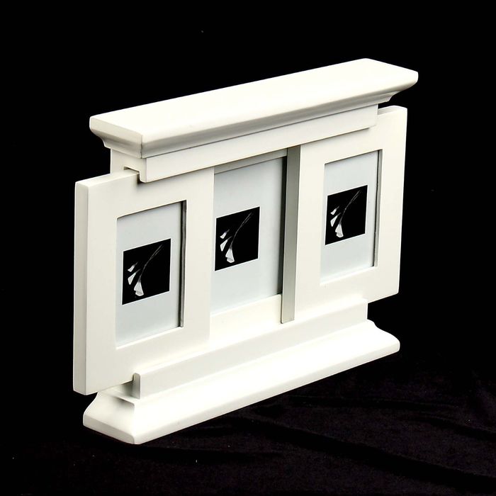 Фоторамка на 3 фото 6,5х9 см, 10х15 см "Ставенки", микс