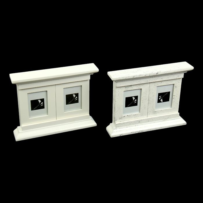 Фоторамка на 3 фото 6,5х9 см, 10х15 см "Ставенки", микс