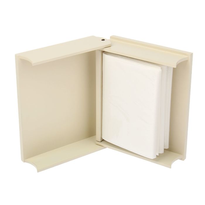 Фотоархив на 72 фото 10х15 см "Книга белая с рамкой"