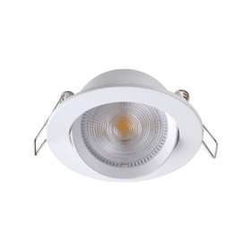 Светильник светодиодный STERN, 10 Вт, 3000К, LED, цвет белый, d=75мм
