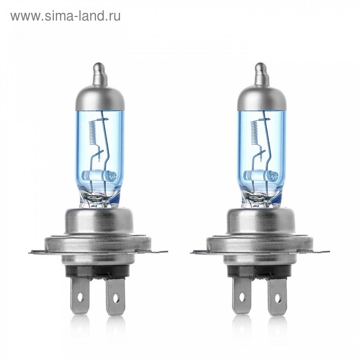 Лампа автомобильная Clearlight H7, 55 Вт, WhiteLight, набор 2 шт