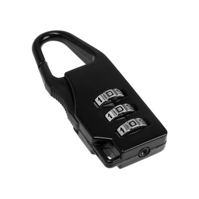 Замок навесной кодовый TUNRDA ZK002, черный