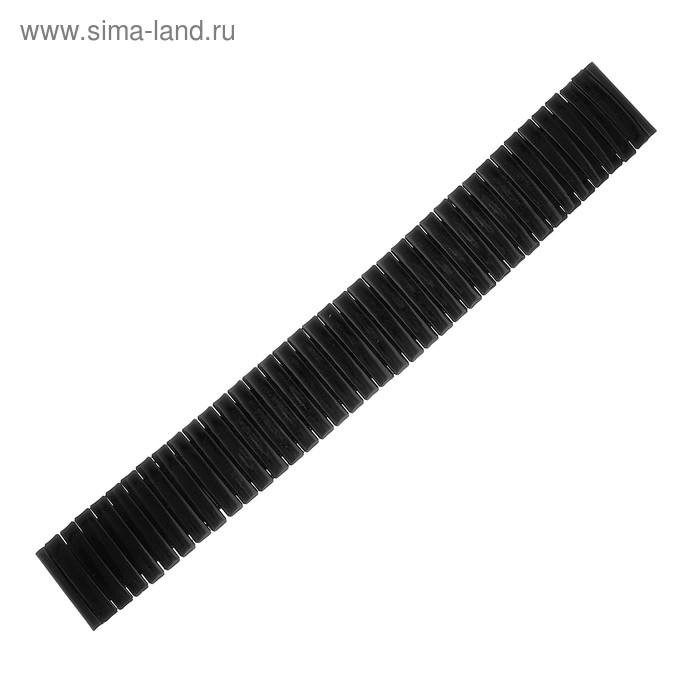 

Ремешок для часов "Соломон", 20 мм, металл, l-15.5 см, черный