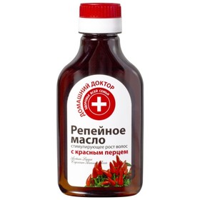

Масло для волос Домашний доктор «Репейное», стимулирующее рост волос, 100 мл
