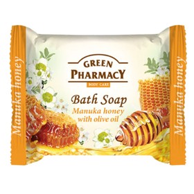 

Туалетное мыло Green Pharmacy «Мёд манука», с оливковым маслом, 100 г