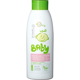 

Средство для купания + пена для ванн Dr.Sante Baby, 500 мл