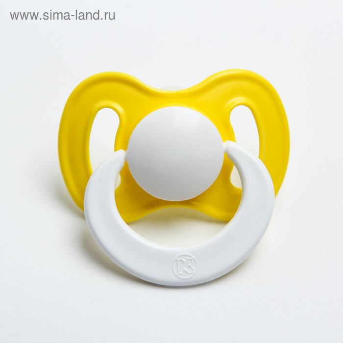 Соска-пустышка ортодонтическая, силикон, от 0 мес., «Саша», цвет МИКС
