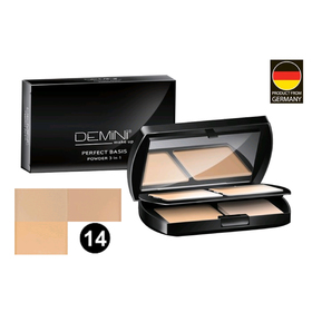 

Пудра для лица 3 в 1 DEMINI Perfect Basis Powder, тон 14