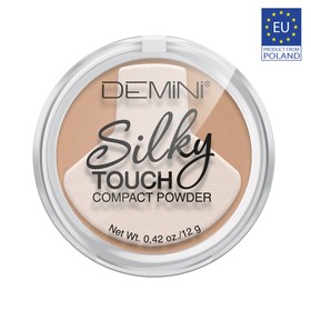 

Пудра для лица компактная DEMINI Silky Touch, № 04 миндальный