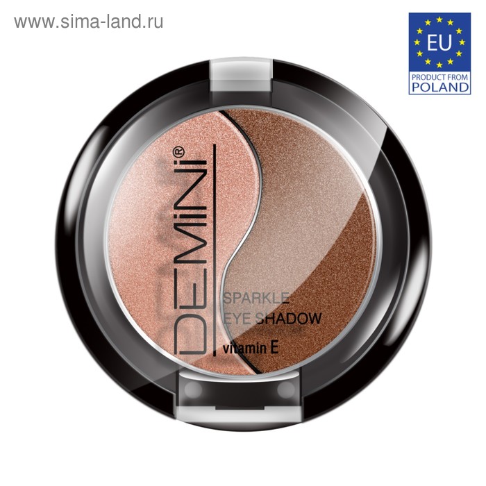 Тени для век DEMINI Sparkle Eye Shadow с витамином Е, тон 23
