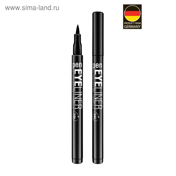 Карандаш-подводка для глаз DEMINI Eyeliner Pen, водостойкая, чёрная, 2 г