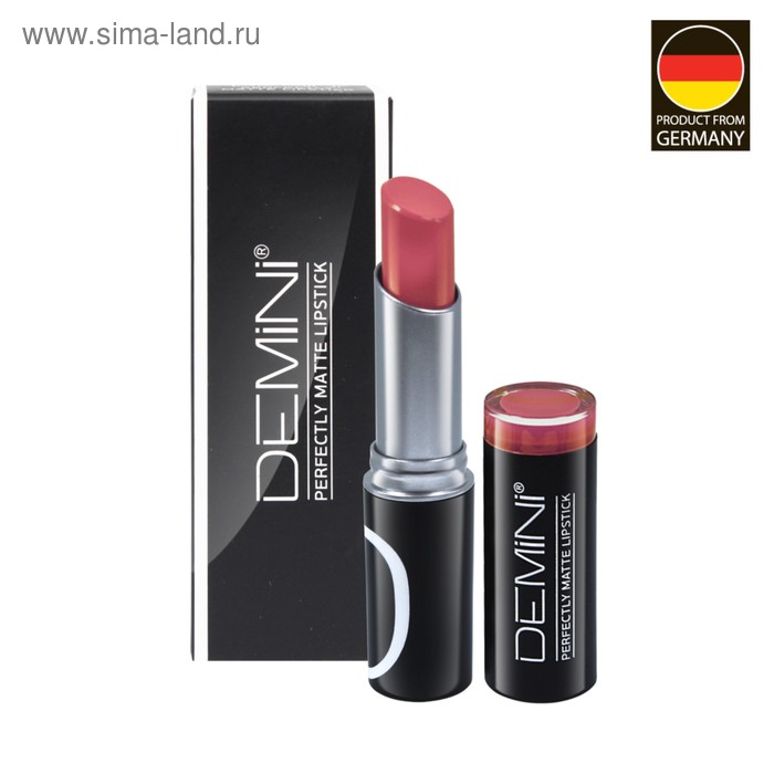 Губная помада DEMINI Perfectly Matte Lipstick, матовая, тон №128 Лиловая фантазия
