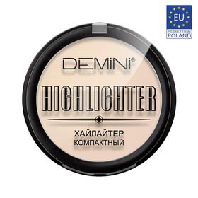 

Хайлайтер компактный DEMINI Highlighter Compact, № 02 light gold