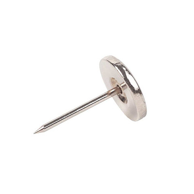 Игла металлическая 19мм, цвет хром