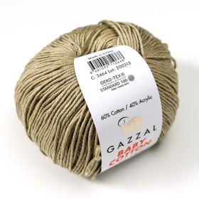 

Пряжа "Baby Cotton" 60% хлопок, 40% полиакрил 165м/50гр (3464)